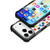 iPhone 18 Pro Max / 17 Pro Max Acrylic Four-Corner Shockproof Heart Pattern Phone Case - Black