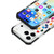 iPhone 18 Pro Max / 17 Pro Max Acrylic Four-Corner Shockproof Heart Pattern Phone Case - Transparent Black