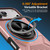 iPhone 18 Pro Max / 17 Pro Max Alloy Rotating Holder MagSafe Shockproof Phone Case - Rose Gold
