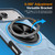 iPhone 18 Pro Max / 17 Pro Max Alloy Rotating Holder MagSafe Shockproof Phone Case - Sky Blue