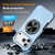 iPhone 18 Pro Max / 17 Pro Max Alloy Rotating Holder MagSafe Shockproof Phone Case - Sky Blue
