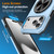 iPhone 18 Pro Max / 17 Pro Max Alloy Rotating Holder MagSafe Shockproof Phone Case - Sky Blue
