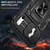 iPhone 18 Pro Max / 17 Pro Max Armor PC + TPU Camera Shield Phone Case - Black