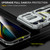 iPhone 18 Pro Max / 17 Pro Max Armor PC + TPU Camera Shield Phone Case - Grey