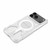 iPhone 18 Pro Max / 17 Pro Max BIBERCAS Transparent Color Series MagSafe Air Bag Shockproof Phone Case - White