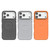 iPhone 18 Pro Max / 17 Pro Max BIBERCAS Wave Texture Magnetic TPU Phone Case - Black