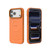 iPhone 18 Pro Max / 17 Pro Max BIBERCAS Wave Texture Magnetic TPU Phone Case - Orange