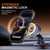 iPhone 18 Pro Max / 17 Pro Max Camera Sliding Shield Magnetic Rotation Holder Phone Case - Silver