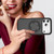iPhone 18 Pro Max / 17 Pro Max Carbon Fiber Gear Holder C Type MagSafe Phone Case - Bright Grey + Black