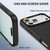 iPhone 18 Pro Max / 17 Pro Max Carbon Fiber Texture Skin-feel Acrylic TPU Phone Case - Black