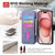 iPhone 18 Pro Max / 17 Pro Max CaseNeo MagSafe RFID Anti-theft Retro Leather Phone Case - Purple