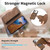 iPhone 18 Pro Max / 17 Pro Max CaseNeo MagSafe RFID Anti-theft Zipper Wallet Retro Leather Phone Case - Brown