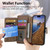 iPhone 18 Pro Max / 17 Pro Max CaseNeo MagSafe RFID Anti-theft Zipper Wallet Retro Leather Phone Case - Brown