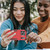 iPhone 18 Pro Max / 17 Pro Max Commuter Shockproof TPU + PC Phone Case - Red+Black