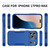 iPhone 18 Pro Max / 17 Pro Max Commuter Shockproof TPU + PC Phone Case - Royal Blue
