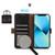 iPhone 18 Pro Max / 17 Pro Max Crazy Horse Top Layer Cowhide Leather Phone Case - Black