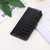 iPhone 18 Pro Max / 17 Pro Max Crocodile Top Layer Cowhide Leather Phone Case - Black
