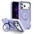 iPhone 18 Pro Max / 17 Pro Max Defend Rugged Gear Holder MagSafe Phone Case - Light Purple + Transparent Purple