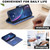 iPhone 18 Pro Max / 17 Pro Max Diamond Lattice Wallet Flip Leather Phone Case - Blue