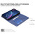 iPhone 18 Pro Max / 17 Pro Max Diamond Lattice Wallet Flip Leather Phone Case - Blue