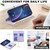 iPhone 18 Pro Max / 17 Pro Max Diamond Lattice Zipper Wallet Leather Flip Phone Case - Purple