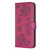 iPhone 18 Pro Max / 17 Pro Max Four-leaf Embossed Leather Phone Case - Rose Red