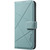 iPhone 18 Pro Max / 17 Pro Max Geometric Pattern RFID Leather Phone Case - Green