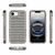 iPhone 18 Pro Max / 17 Pro Max High Transparency TPU Hybrid PC Airbag Phone Case - Transparent Black
