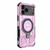 iPhone 18 Pro Max / 17 Pro Max J-20 Solid Color MagSafe Magnetic TPU+PC Phone Case - Pink