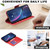 iPhone 18 Pro Max / 17 Pro Max Lambskin Texture Pure Color Flip Leather Phone Case - Red