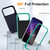 iPhone 18 Pro Max / 17 Pro Max Life Waterproof Rugged Phone Case - Dark Blue + Light Blue