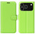 iPhone 18 Pro Max / 17 Pro Max Litchi Texture Horizontal Flip Leather Phone Case with Holder - Green