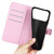iPhone 18 Pro Max / 17 Pro Max Litchi Texture Horizontal Flip Leather Phone Case with Holder - Pink