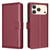 iPhone 18 Pro Max / 17 Pro Max Litchi Texture RFID Anti-theft Leather Phone Case - Red