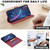 iPhone 18 Pro Max / 17 Pro Max Litchi Texture RFID Anti-theft Leather Phone Case - Red