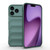 iPhone 18 Pro Max / 17 Pro Max Magic Shield TPU + Flannel Phone Case - Dark Green