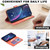 iPhone 18 Pro Max / 17 Pro Max Magnetic Buckle Rhombus Texture Leather Phone Case - Brown