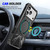 iPhone 18 Pro Max / 17 Pro Max MagSafe Magnetic Shockproof Phone Case with Ring Holder - Black