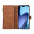 iPhone 18 Pro Max / 17 Pro Max Multifunctional Multi-Card Wallet Phone Leather Case - Brown