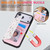 iPhone 18 Pro Max / 17 Pro Max Printed Double Buckle RFID Anti-theft Phone Case - Dried Flower World