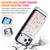 iPhone 18 Pro Max / 17 Pro Max Printed Double Buckle RFID Anti-theft Phone Case - Dried Flower World
