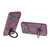 iPhone 18 Pro Max / 17 Pro Max Ring Shield MagSafe TPU Phone Case with 360 Degree Rotating Holder - Wine Red