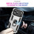 iPhone 18 Pro Max / 17 Pro Max Shockproof TPU Hybrid PC Phone Case with Holder - Silver