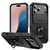 iPhone 18 Pro Max / 17 Pro Max Sliding Camshield TPU + PC Phone Case with Holder - Black