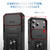iPhone 18 Pro Max / 17 Pro Max Sliding Camshield TPU + PC Phone Case with Holder - Black