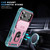 iPhone 18 Pro Max / 17 Pro Max Sliding Camshield TPU + PC Phone Case with Holder - Pink+Green
