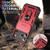iPhone 18 Pro Max / 17 Pro Max Sliding Camshield TPU + PC Phone Case with Holder - Red+Black