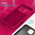 iPhone 18 Pro Max / 17 Pro Max Solid Color Silicone Phone Case - Rose Red