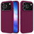 iPhone 18 Pro Max / 17 Pro Max Solid Color Silicone Phone Case - Violet