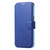 iPhone 18 Pro Max / 17 Pro Max Splitable Electroplated MagSafe RFID Anti-theft Leather Phone Case with Lens Film - Blue
